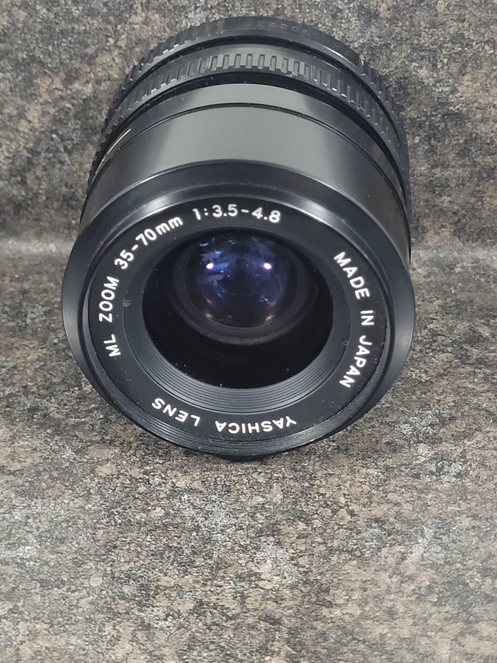 Yashica ML Zoom 35-70mm f/3.5-4.8 Black Camera Lens C/Y Mount